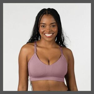 Kindred Bravely Wireless Nursing Bralette in Mauve